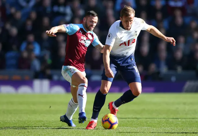 Harry Kane and Phil Bardsley