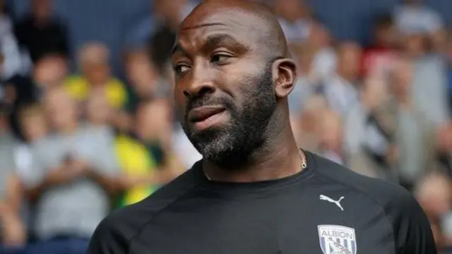 West Brom boss Darren Moore