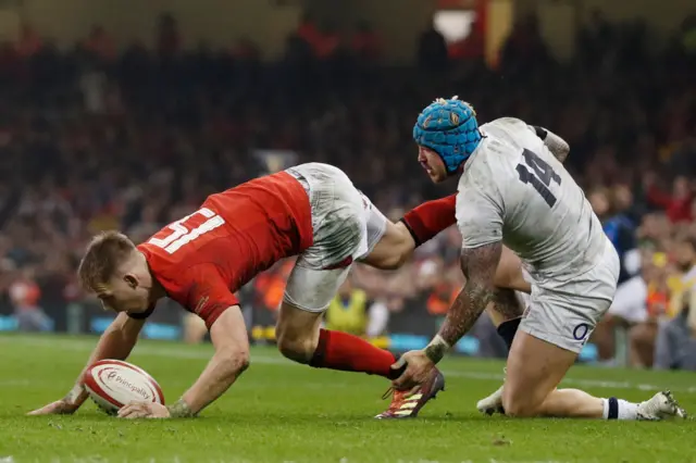 Liam Williams and Jack Nowell