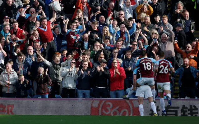 Burnley fans