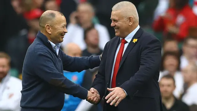 Eddie Jones and Warren Gatland