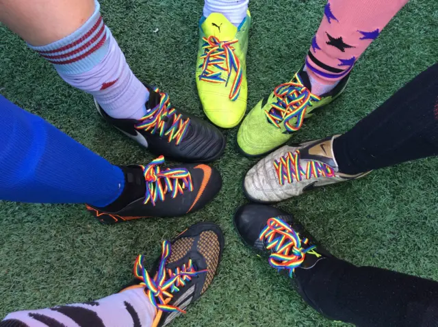 Rainbow laces