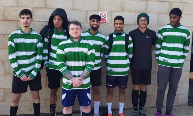 Adult Male FA Peoples Cup team photo