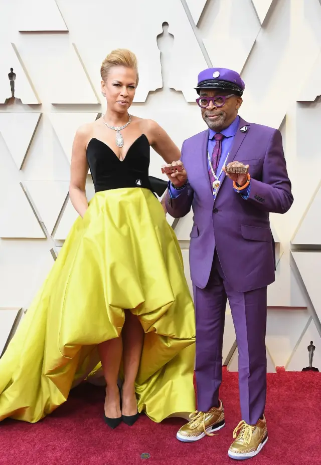 Tonya Lewis Lee and Director Spike Lee