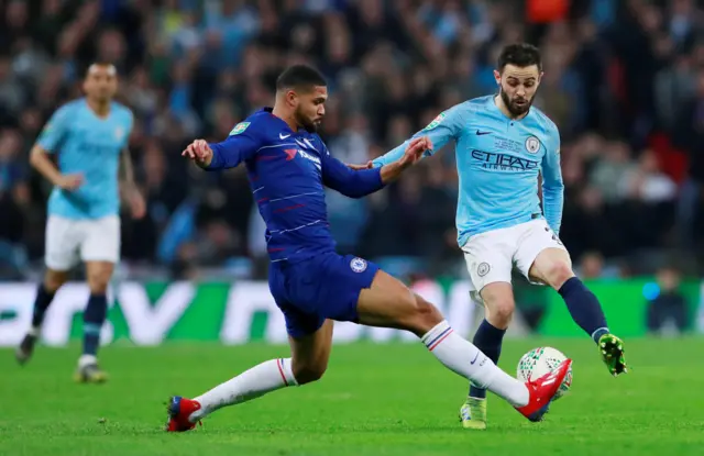 Ruben Loftus-Cheek and Bernado Silva