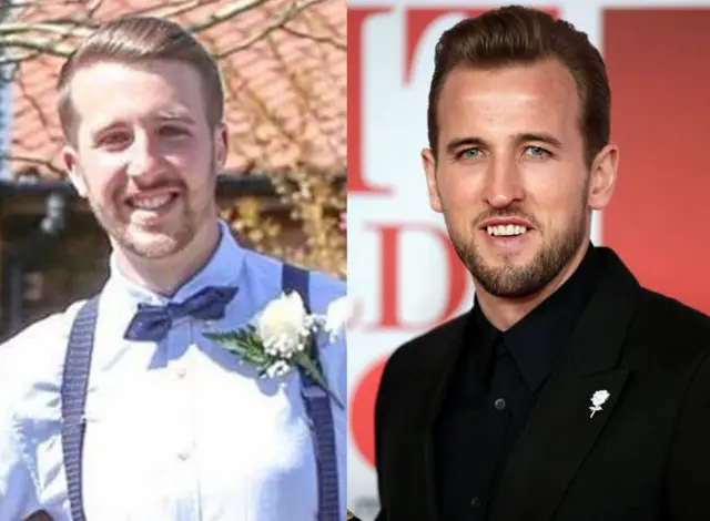 Luke Stevens (left) and Harry Kane (right)