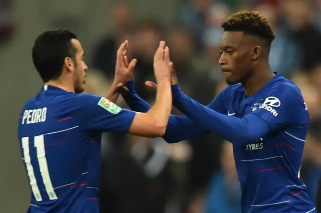 Pedro and Callum Hudson-Odoi