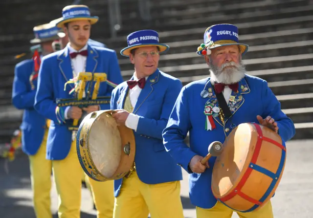 Italy fans