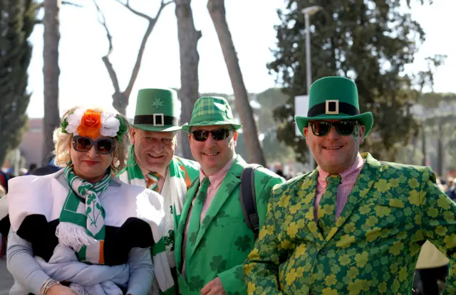 Ireland fans