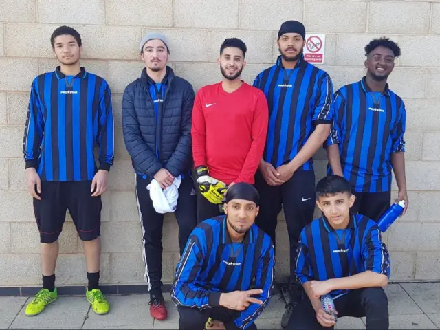 Adult Male FA Peoples Cup team photo