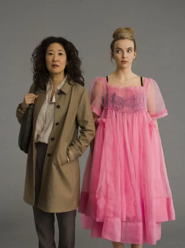 Sandra Oh and Jodie Comer