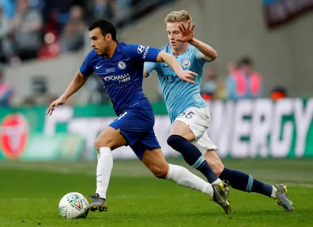 Oleksander Zinchenko and Pedro