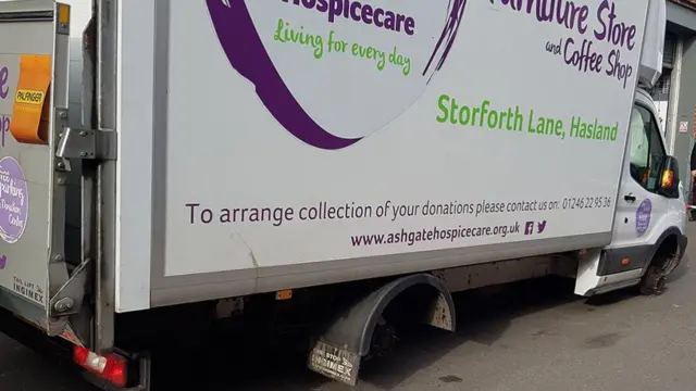 Charity van