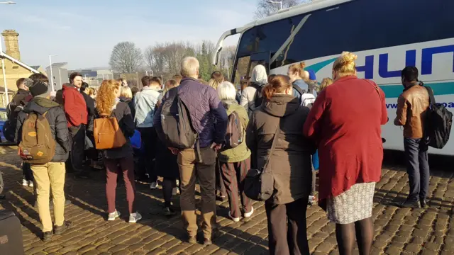 Passengers at Shipley