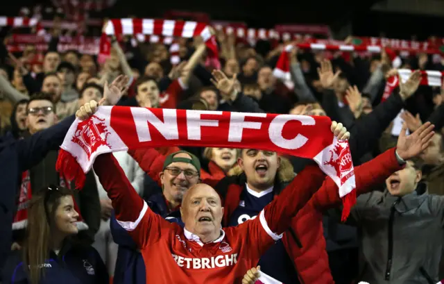 Nottingham Forest fans