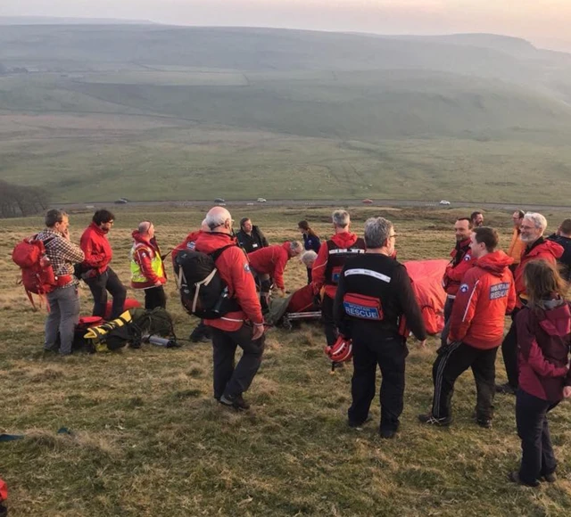 Rescuing paraglider