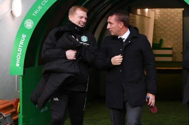 Neil lennon and Brendan Rodgers