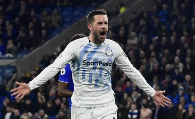 Everton's Gylfi Sigurdsson