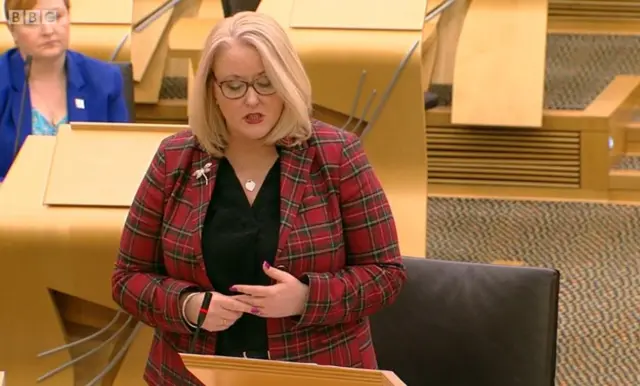 Equalities Minister Christina McKelvie