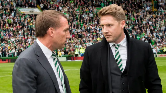 Brendan Rodgers and Kris Commons