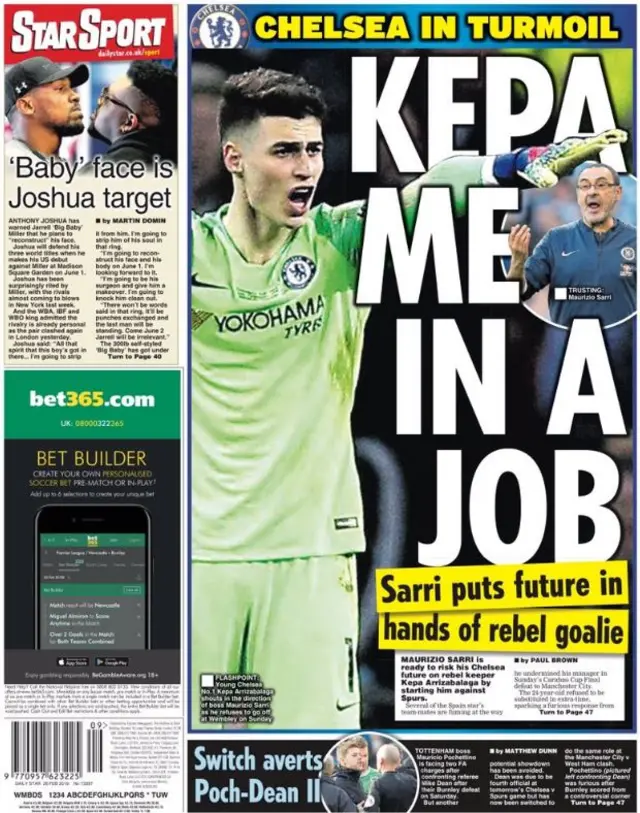 Daily Star back page