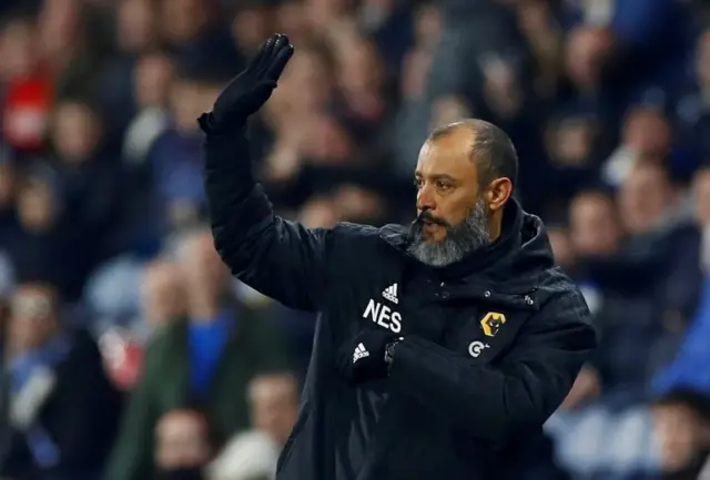 Wolverhampton Wanderers manager Nuno Espirito Santo