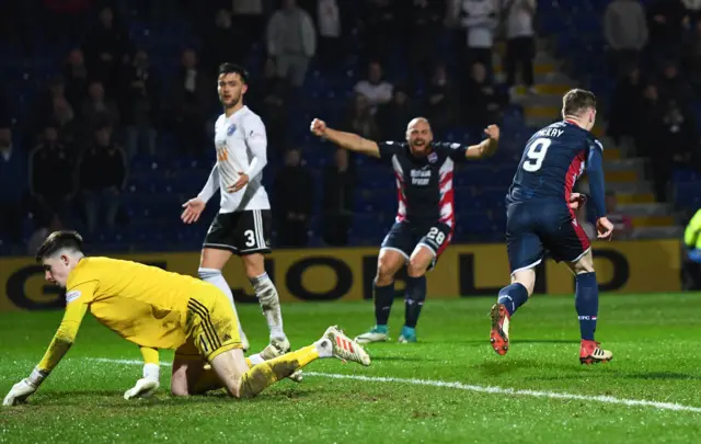 Billy Mckay gives Ross County the lead