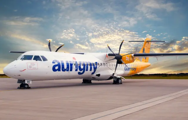 Aurigny ATR aircraft