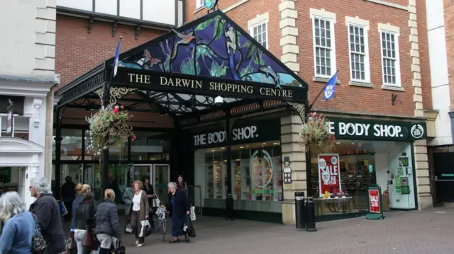 Darwin Shopping Centre entrance