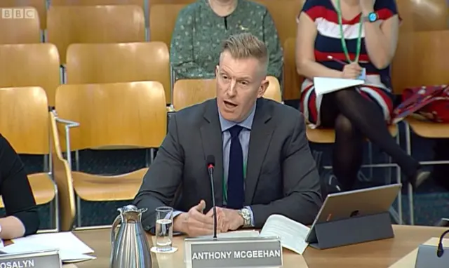 Anthony McGeehan from the Crown Office and Procurator Fiscal Service (COPFS)