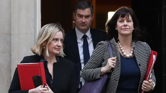 Amber Rudd, David Gauke, Claire Perry leave cabinet