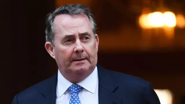 International Trade Secretary Liam Fox