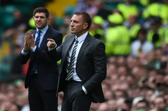 Brendan Rodgers and Steven Gerrard