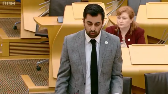 Justice Secretary Humza Yousaf