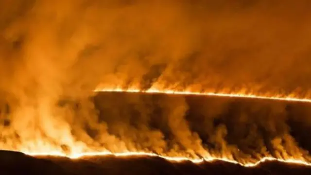 MARSDEN MOOR FIRE