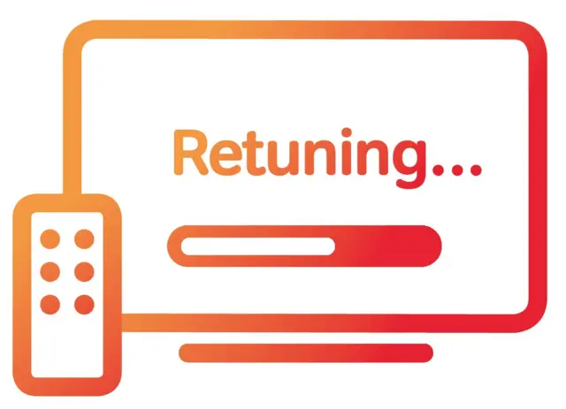 Retuning logo