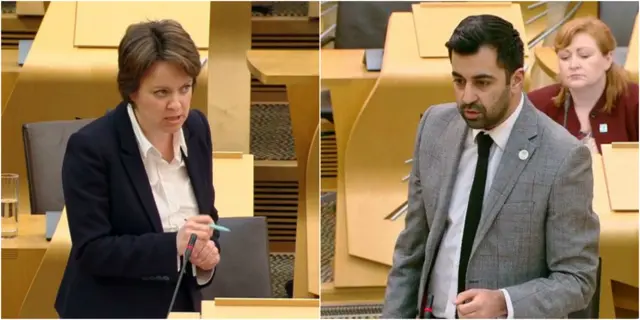 Jenny Marra and Humza Yousaf