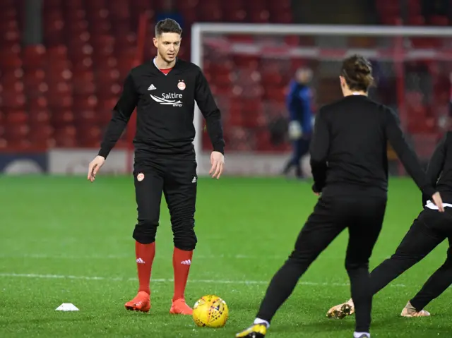 Aberdeen defender Greg Halford