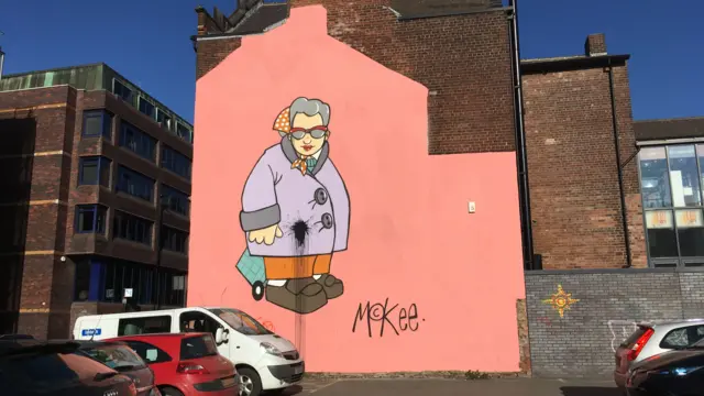 Pete McKee mural