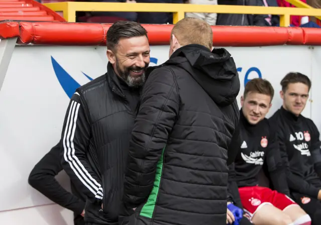 Derek McInnes and Neil Lennon