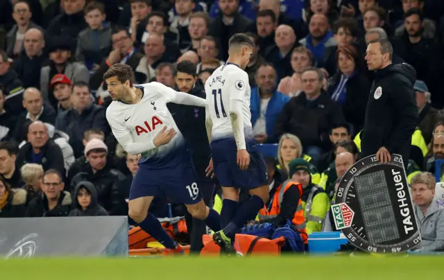 Fernando Llorente goes on