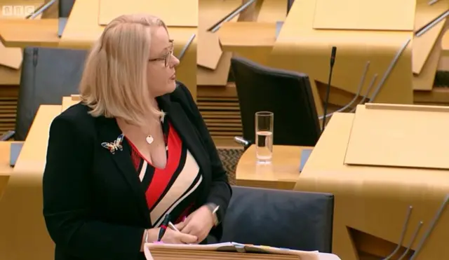 Older People Minister Christina McKelvie