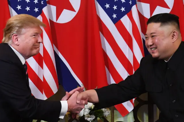 Mr Trump and Mr Kim