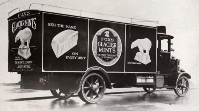 Fox's mints vehicle