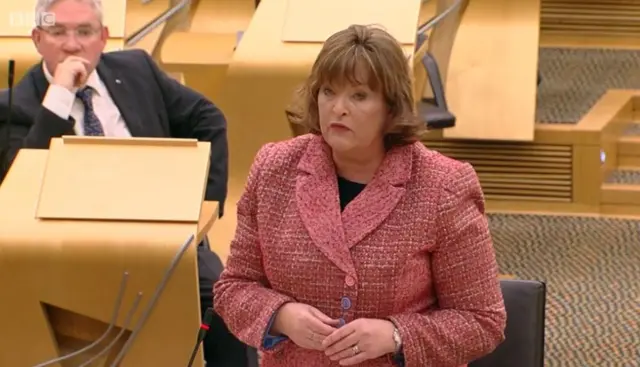 Culture Secretary Fiona Hyslop