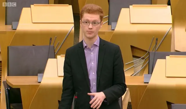 Green MSP Ross Greer