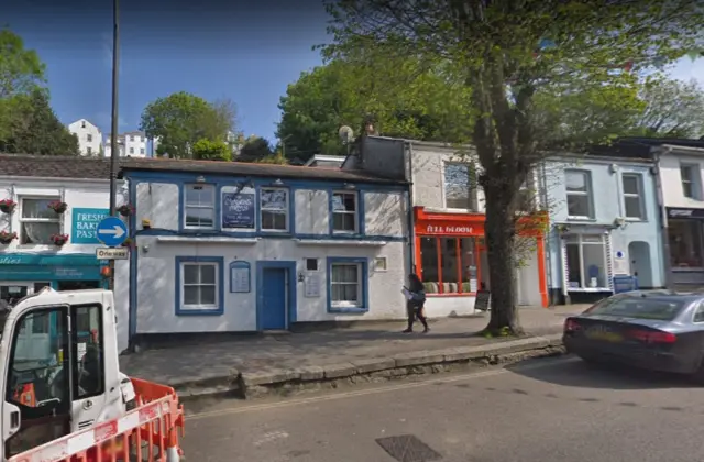 The former Mason's Arms which is now the Moth and Moon in Falmouth