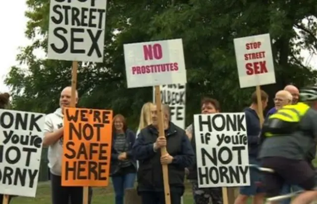 Sex workers protest