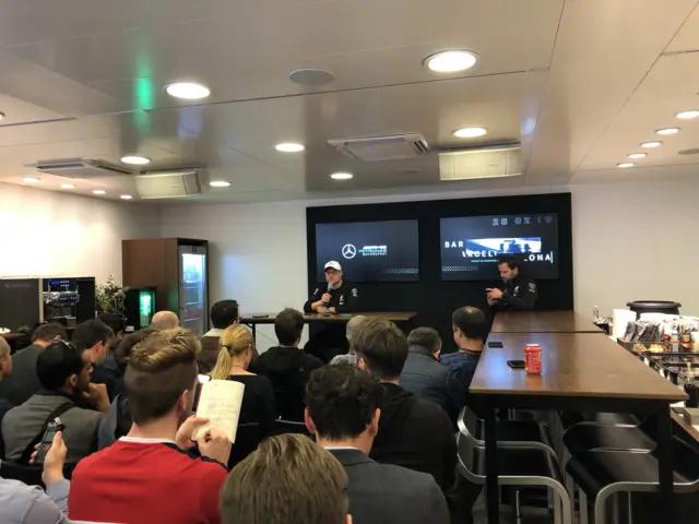 Bottas news conference