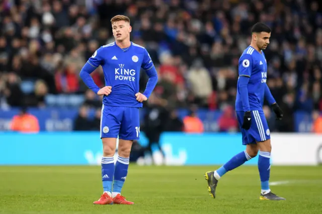 Harvey Barnes of Leicester City